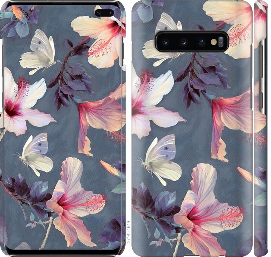 

Чохол на Samsung Galaxy S10 Plus Намальовані квіти