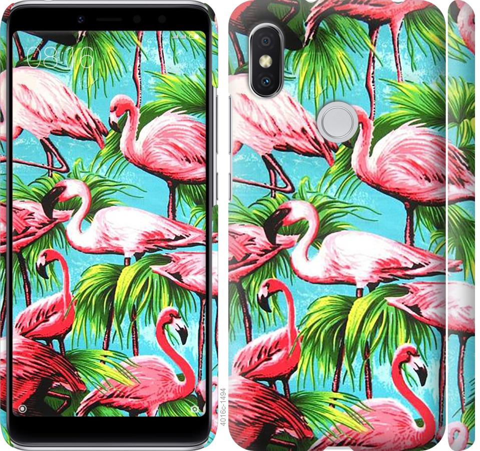 

Чехол на Xiaomi Redmi S2 Tropical background