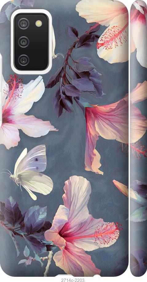

Чохол на Samsung Galaxy A03s A037F Намальовані квіти