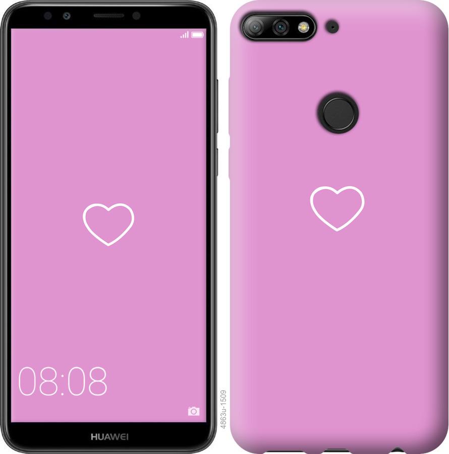 

Чохол на Huawei Y7 Prime 2018 серце 2