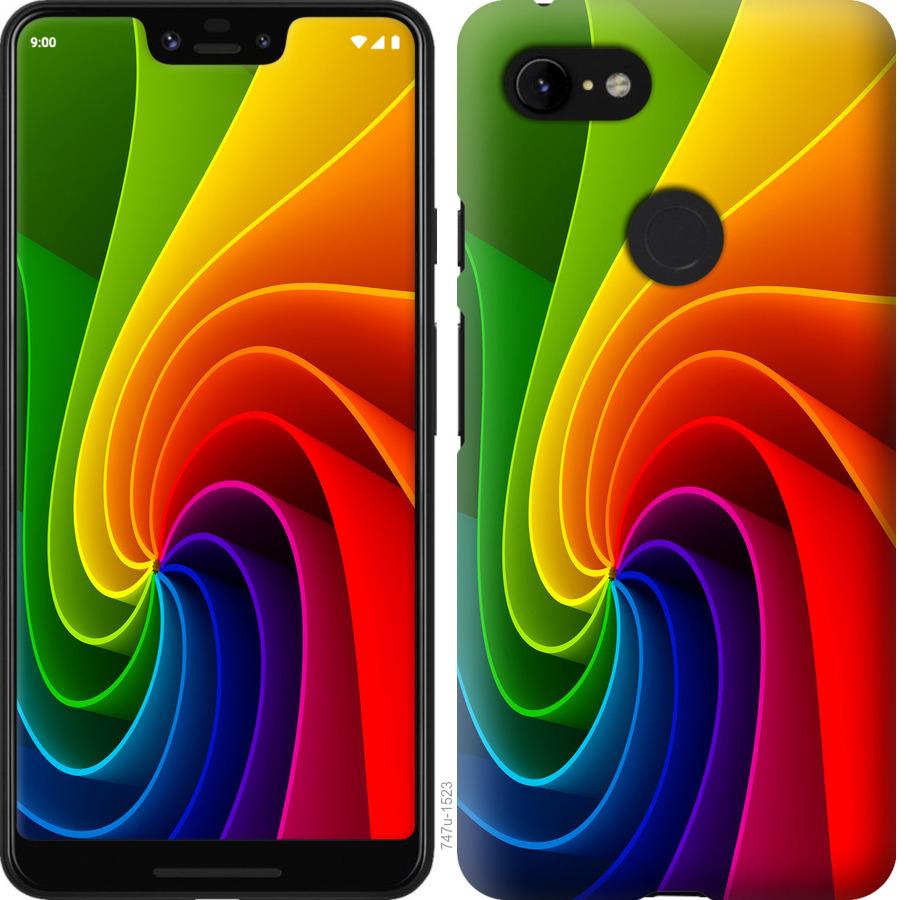 

Чохол на Google Pixel 3 XL Райдужний вихор