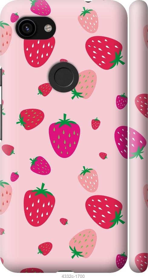 

Чехол на Google Pixel 3a Клубнички