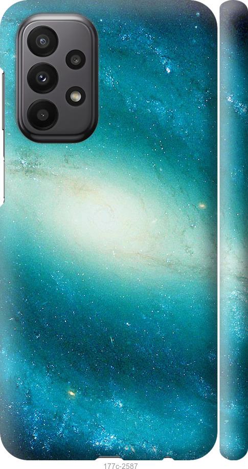 Чехол на Samsung Galaxy A23 A235F Голубая галактика