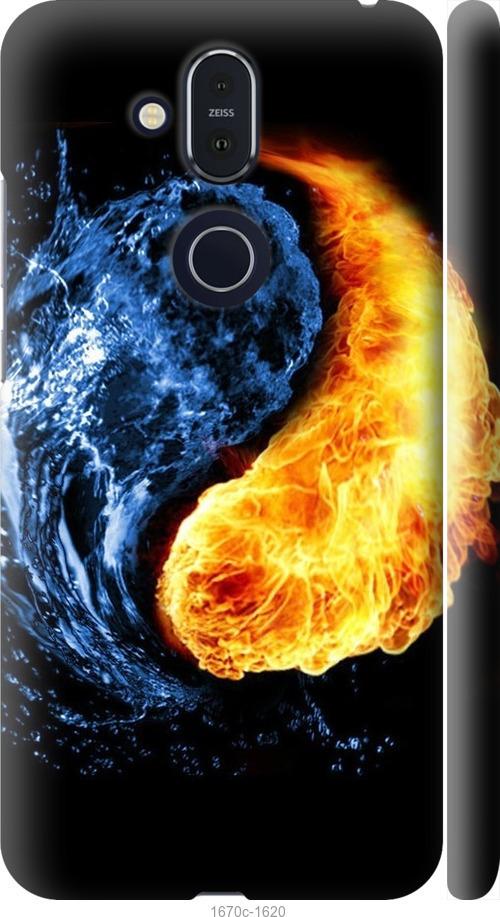 

Чехол на Nokia 8.1 Инь-Янь