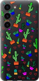 Чохол на Samsung Galaxy S23 Кактуси 4