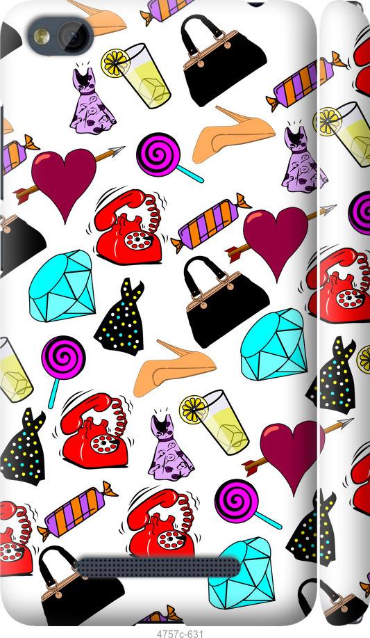 

Чехол на Xiaomi RedMi 4A stickers