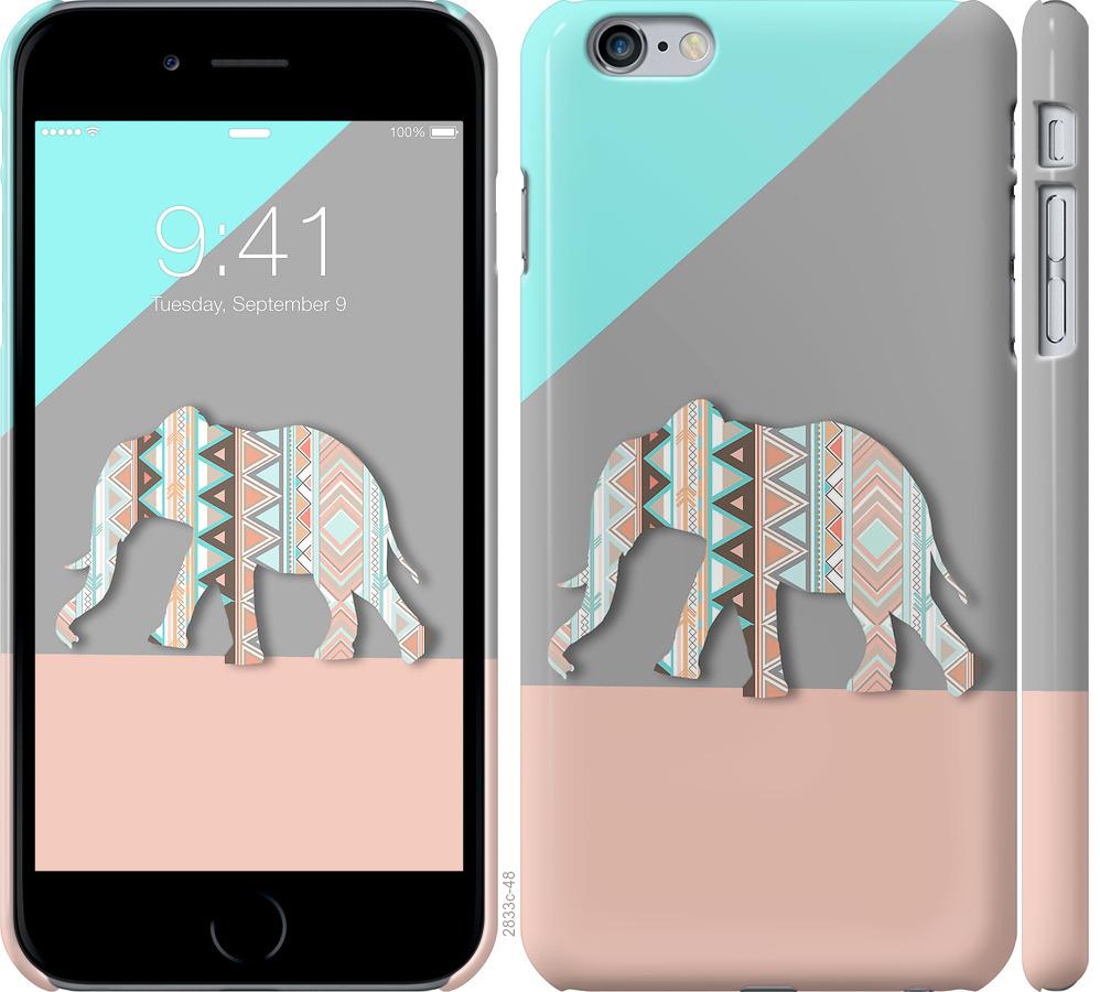 

Чохол на iPhone 6s Plus Візерунчастий слон