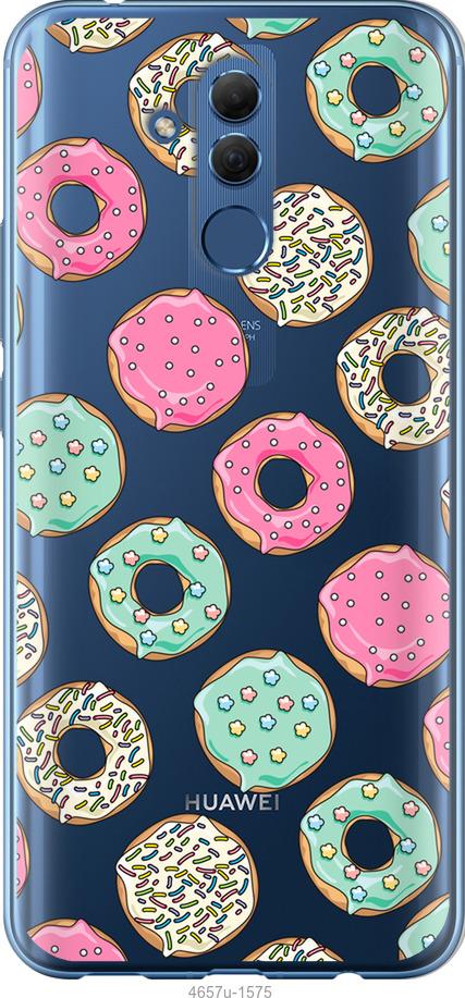 

Чехол на Huawei Mate 20 Lite Пончики 1
