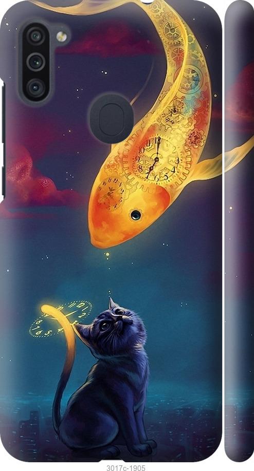 

Чехол на Samsung Galaxy A11 A115F Кошкин сон
