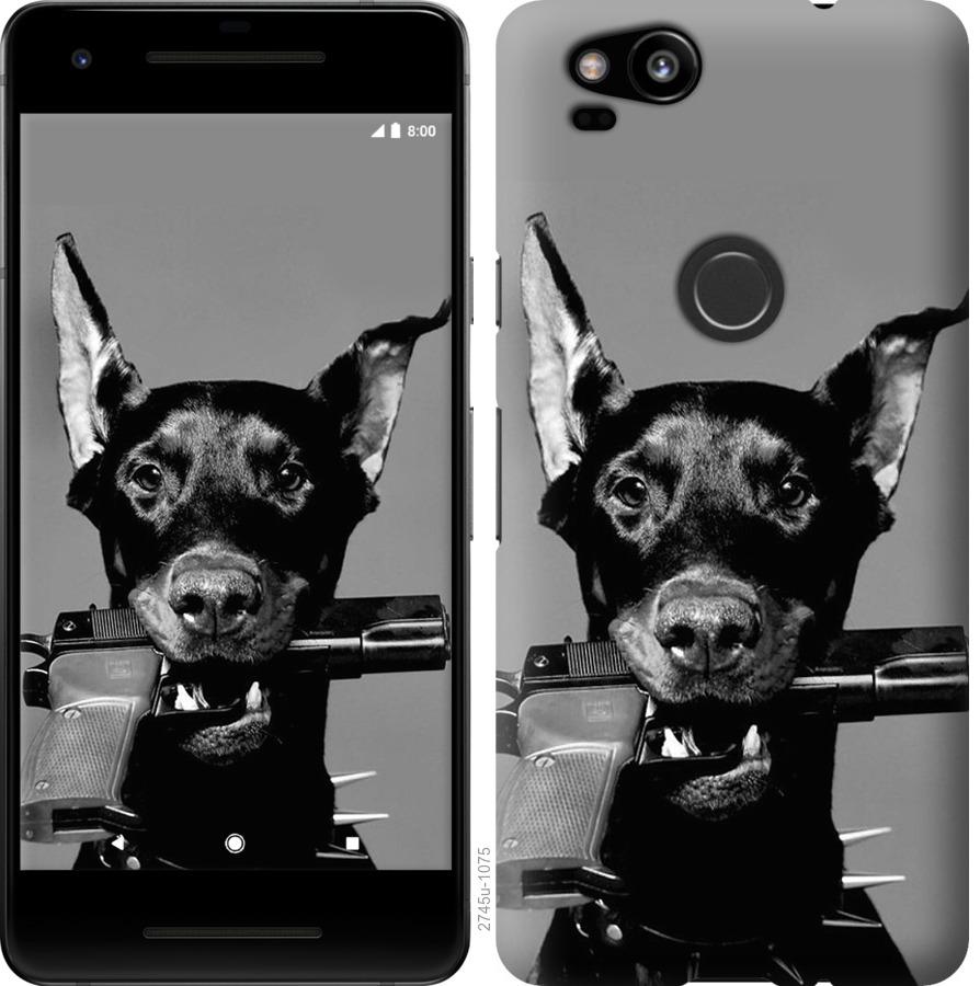 

Чохол на Google Pixel 2 Доберман