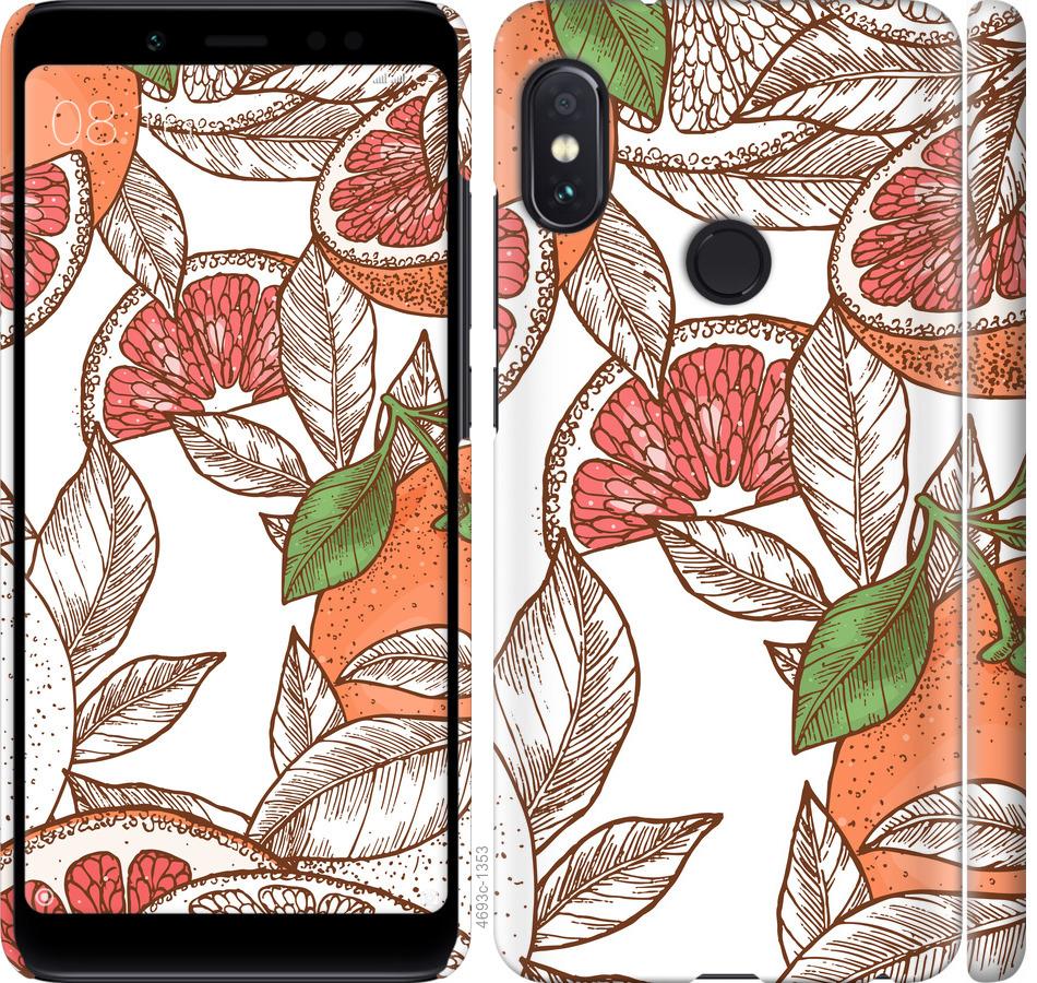Чохол на Xiaomi Redmi Note 5 Pro апельсини