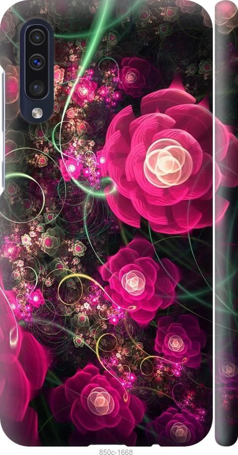 Чехол на Samsung Galaxy A30s A307F Абстрактные цветы 3
