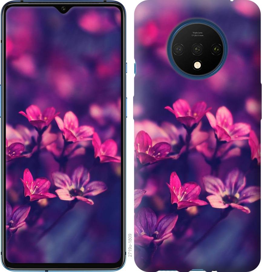 

Чохол на OnePlus 7T Пурпурні квіти