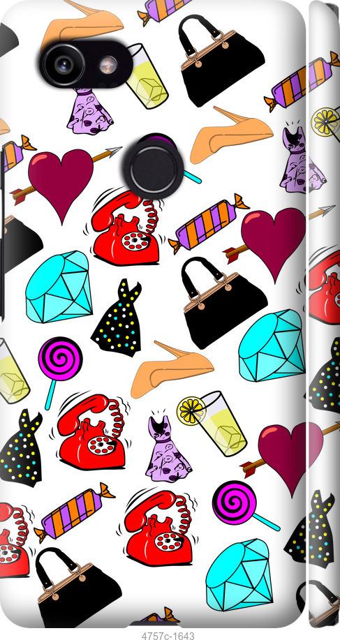 

Чехол на Google PixeL 2 XL stickers