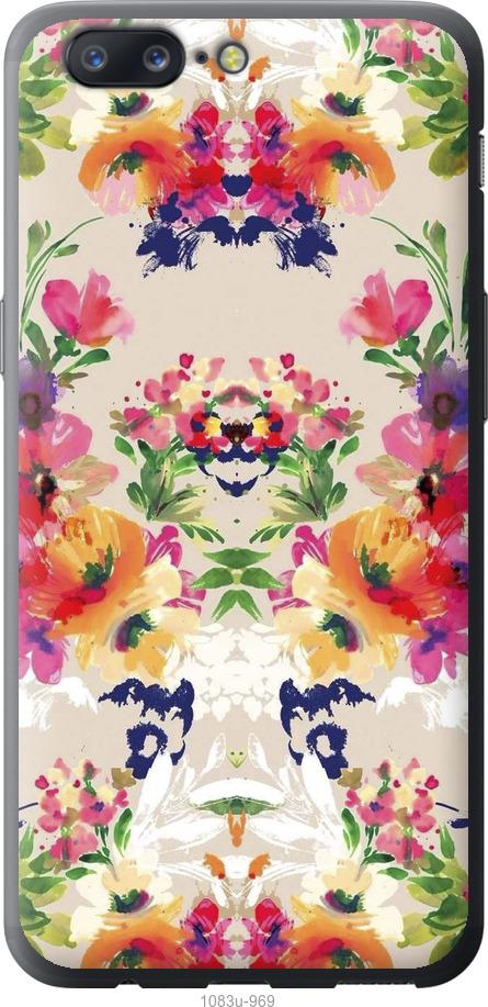 

Чехол на OnePlus 5 Цветочный узор