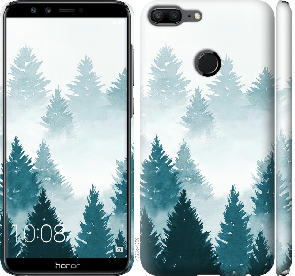 

Чохол на Huawei Honor 9 Lite Акварельні Ялинки