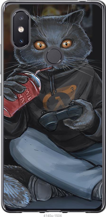 

Чехол на Xiaomi Mi8 SE gamer cat