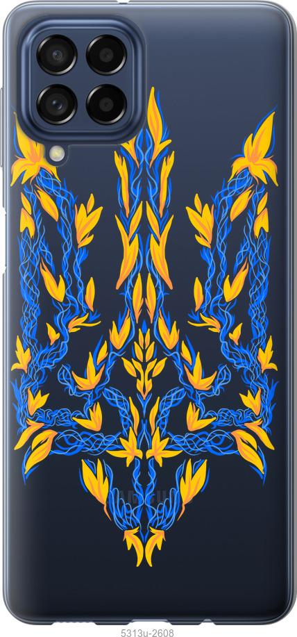 Чехол на Samsung Galaxy M53 M536B Герб Украины v3