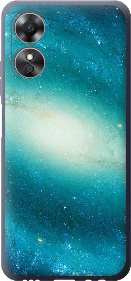 

Чохол на Oppo A17 Блакитна галактика