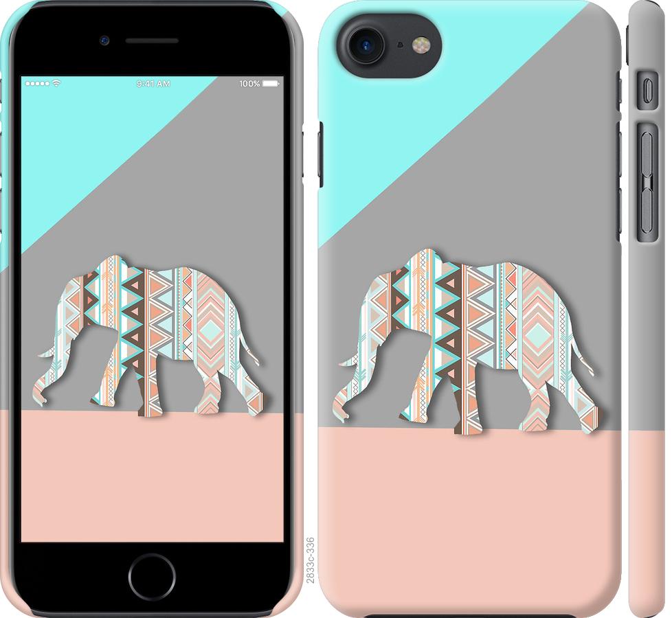 

Чохол на iPhone 7 Візерунчастий слон