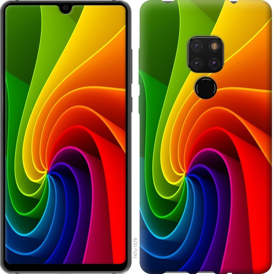 

Чохол на Huawei Mate 20 Райдужний вихор