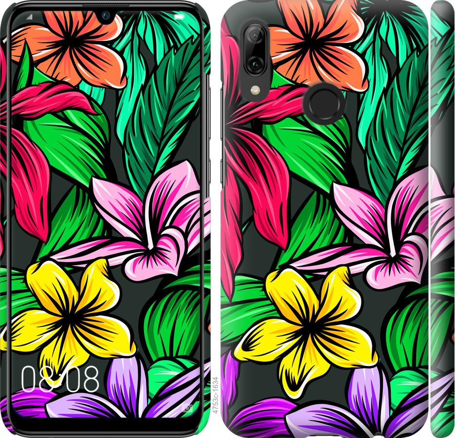 

Чохол на Huawei P Smart 2019 Тропічні квіти 1