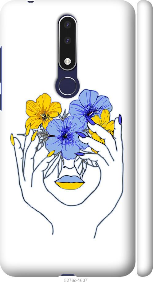 

Чехол на Nokia 3.1 Plus Девушка v4