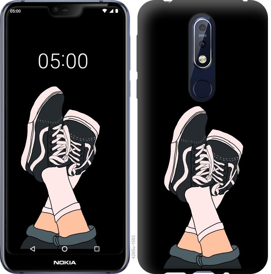 

Чехол на Nokia 7.1 Кеды