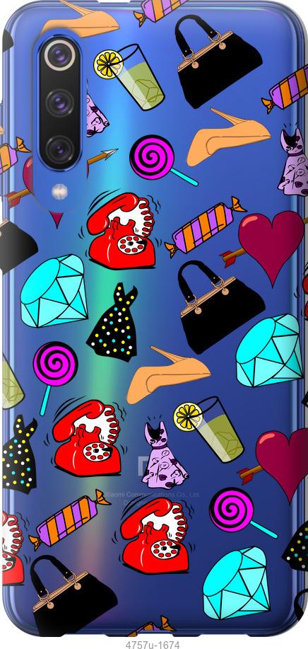

Чехол на Xiaomi Mi 9 SE stickers