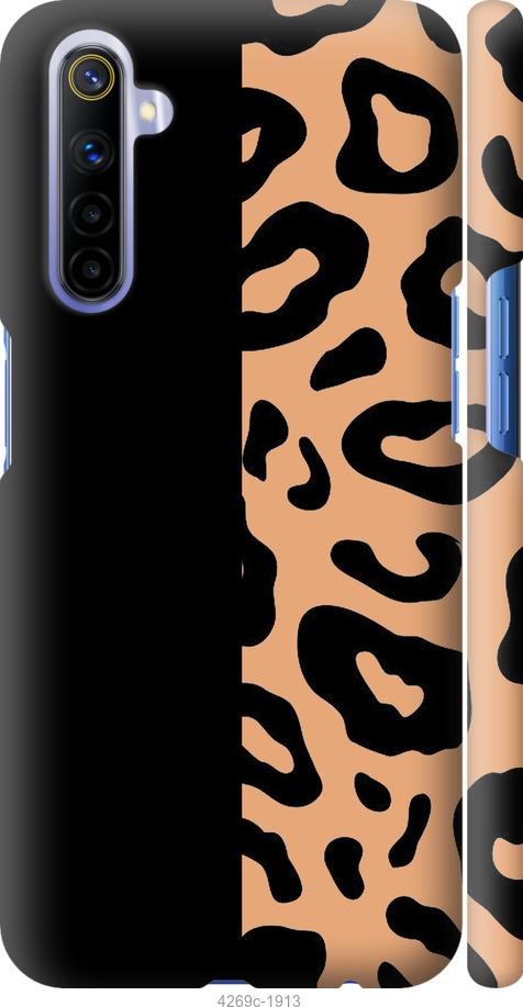 

Чехол на Realme 6 Пятна леопарда