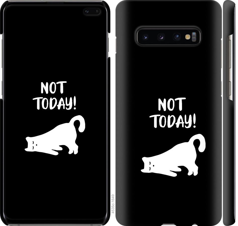 

Чохол на Samsung Galaxy S10 Plus Втомлений кіт