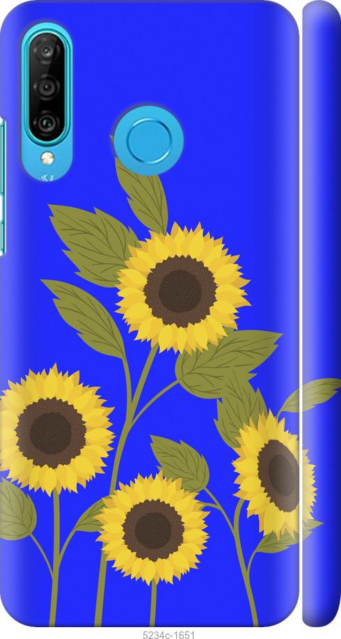 

Чохол на Huawei P30 Lite Подсолнухи v2