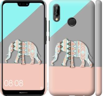 

Чохол на Huawei P20 Lite Візерунчастий слон