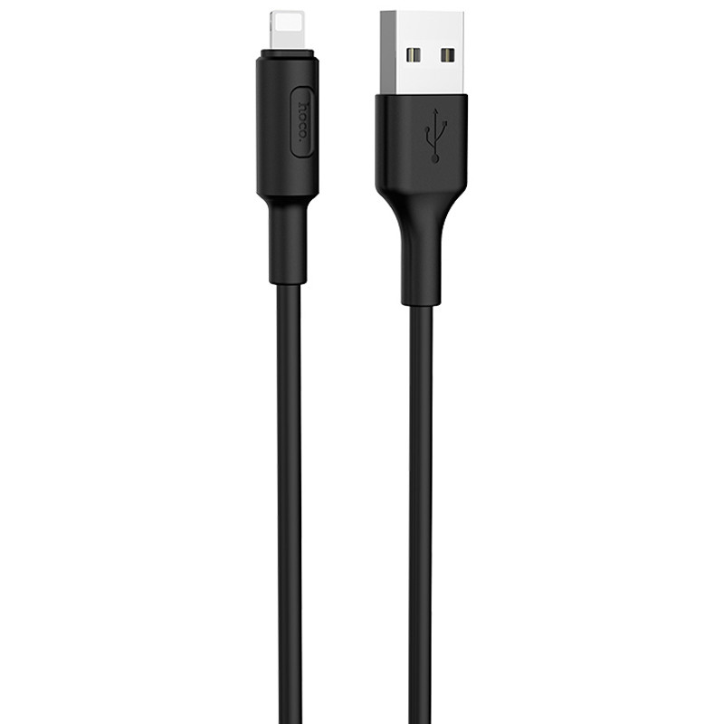 

Дата кабель Hoco X25 Soarer Lightning Cable (1m) (Чорний)