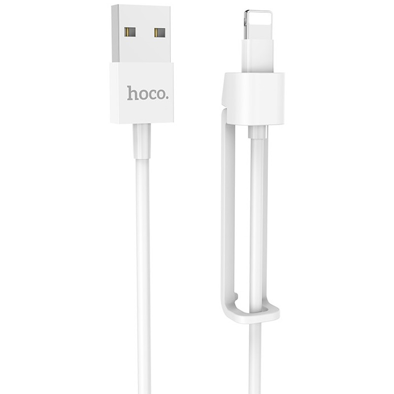 

Дата кабель Hoco X31 Holder Lightning Cable (1m) (Білий)