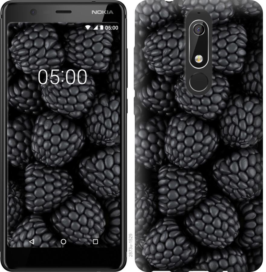 

Чохол на Nokia 5.1 Чорна ожина