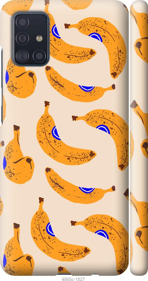 Чехол на Samsung Galaxy M31s M317F Бананы 1