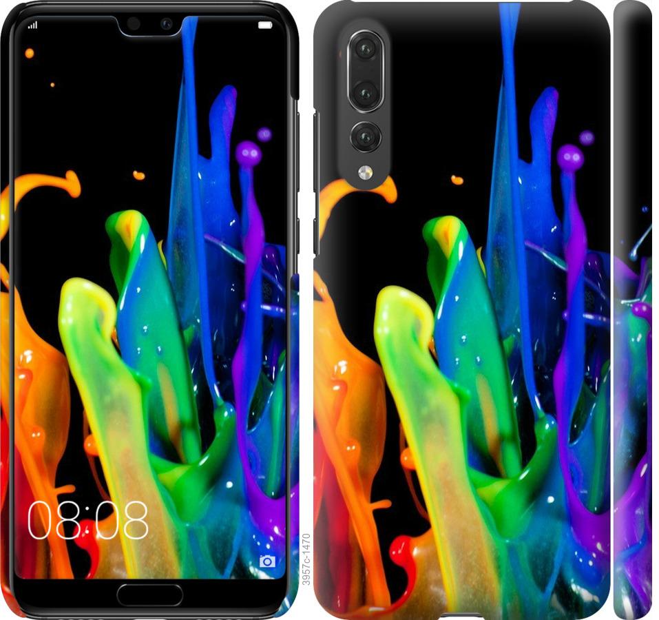 

Чохол на Huawei P20 Pro бризки фарби