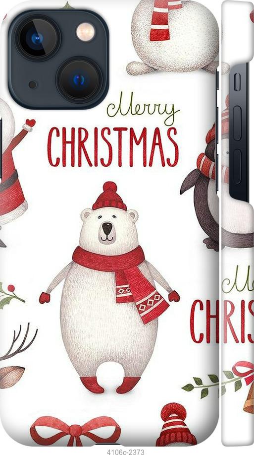 

Чехол на iPhone 13 Mini Merry Christmas