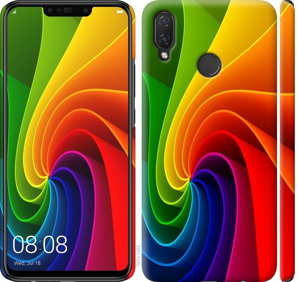 

Чохол на Huawei P Smart Plus Райдужний вихор