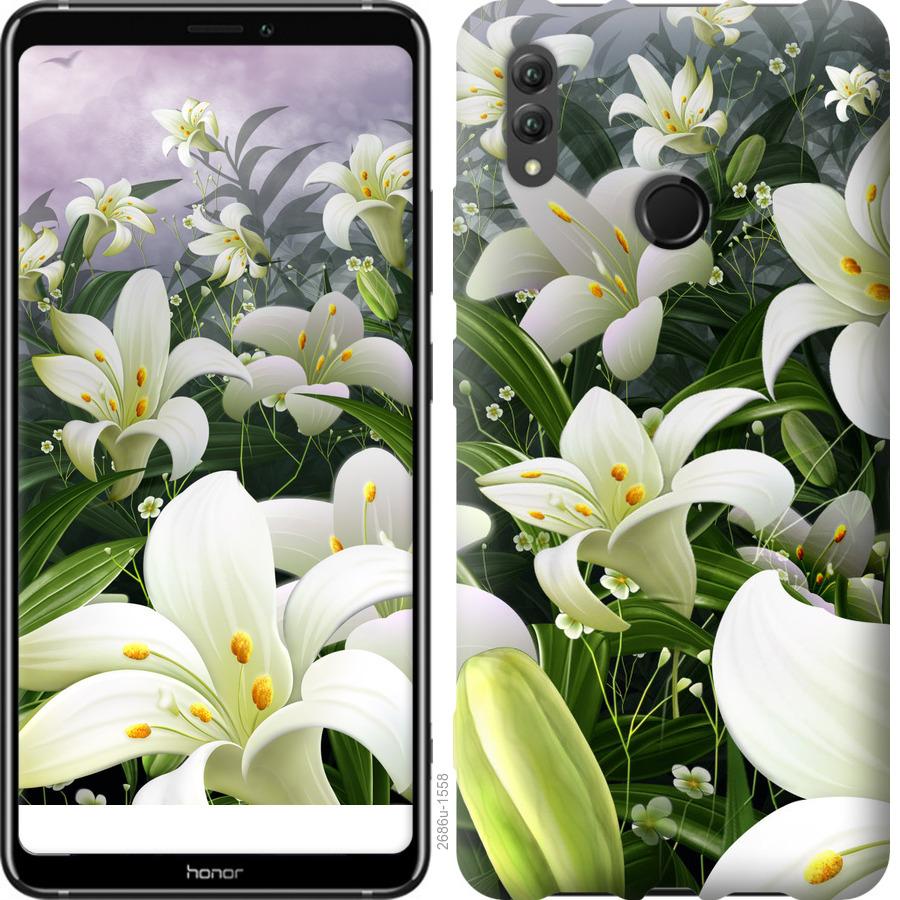 

Чохол на Huawei Honor Note 10 білі лілії