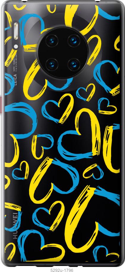 

Чехол на Huawei Mate 30 Pro Сердца UA