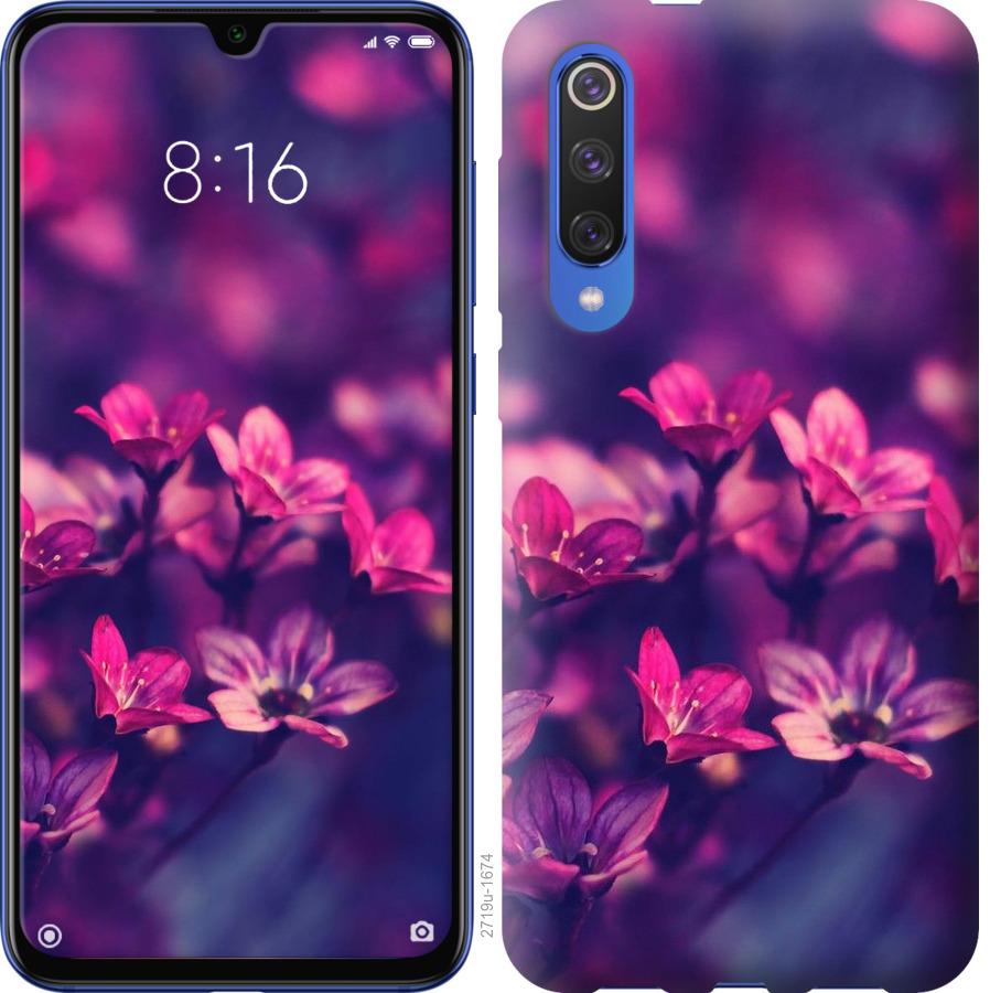 

Чохол на Xiaomi Mi 9 SE Пурпурні квіти