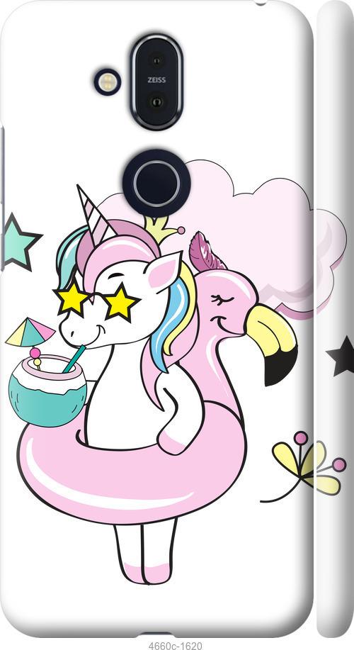 

Чехол на Nokia 8.1 Crown Unicorn