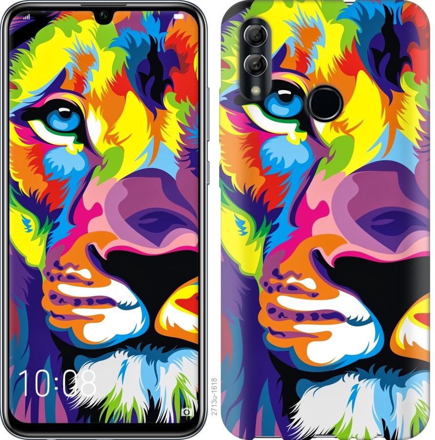 

Чохол на Realme 3 Pro Різнобарвний лев