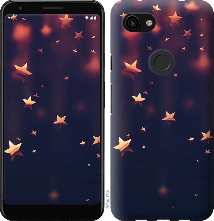 

Чехол на Google Pixel 3a Падающие звезды