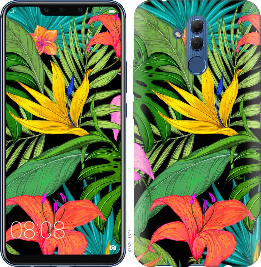 

Чохол на Huawei Mate 20 Lite Тропічні листя 1
