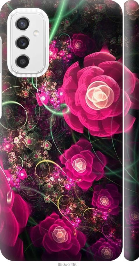 

Чехол на Samsung Galaxy M52 M526B Абстрактные цветы 3