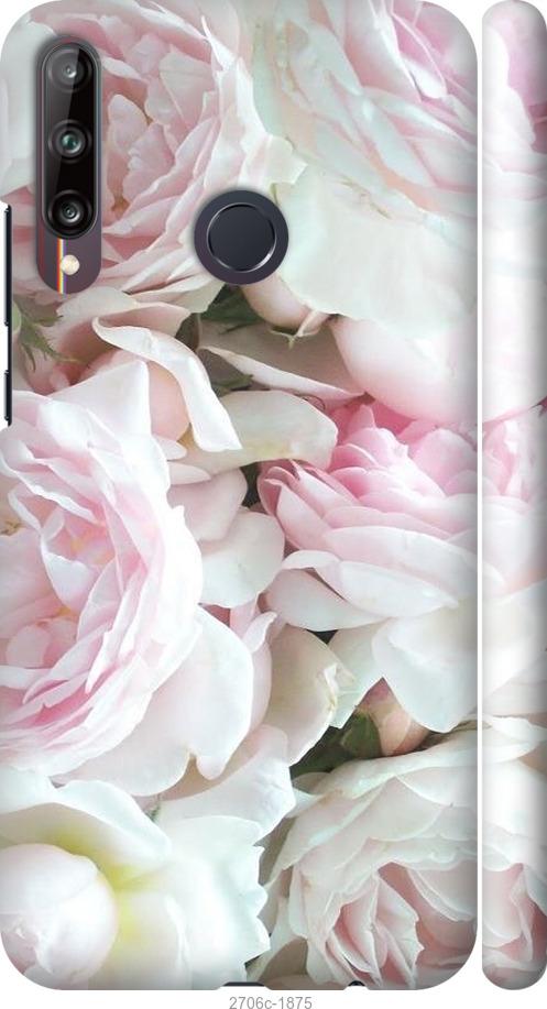 

Чехол на Huawei P40 Lite E Пионы v2