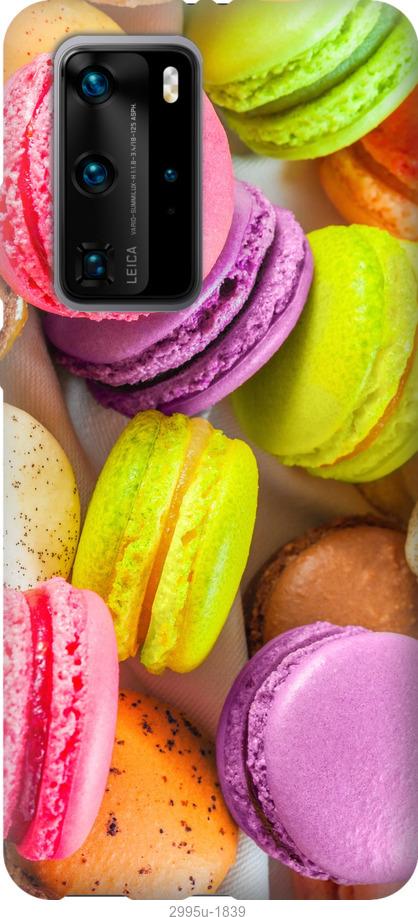 

Чехол на Huawei P40 Pro Макаруны